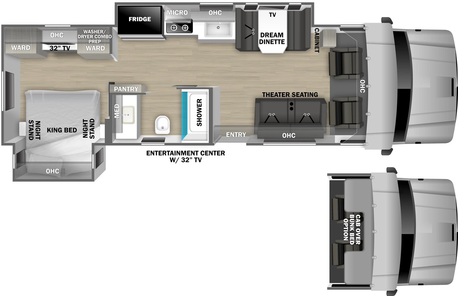 Dynaquest Xl 3200KD Floorplan